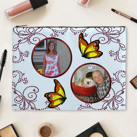 Family Cosmetic Bag By Kim Blair Front
