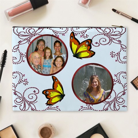 Family Cosmetic Bag By Kim Blair Back