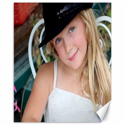 Jessa Close Up By Cheryl 10.95 x13.48  Canvas - 1