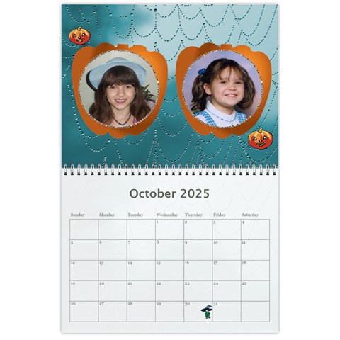 Kids Year Calendar 2025 By Kim Blair Oct 2025
