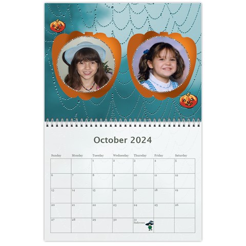 Kids Year Calendar 2024 By Kim Blair Oct 2024