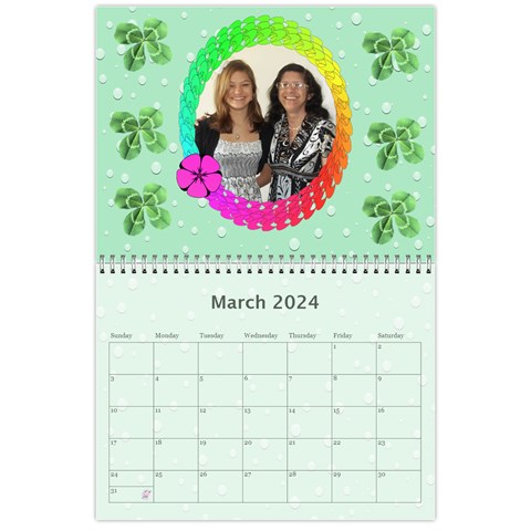 Kids Year Calendar 2024 By Kim Blair Mar 2024