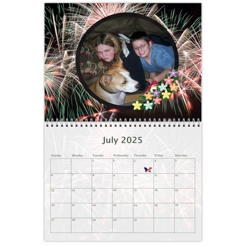 Kids Year Calendar 2025 By Kim Blair Jul 2025