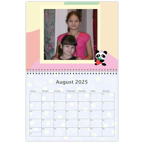 Kids Year Calendar 2025 By Kim Blair Aug 2025