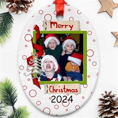 2024 Ornament 8 - Ornament (Oval)