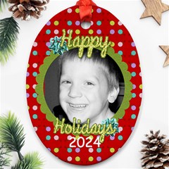 2024 Ornament 10 - Ornament (Oval)