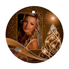 Christmas round Ornament 3 - Ornament (Round)