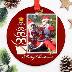 Ornament (Round) - Christmas1 Ornament (Round) - Christmas1