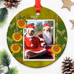 Ornament (Round) - Christmas3 Ornament (Round) - Christmas3
