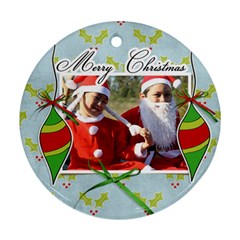 Ornament (Round) - Christmas7