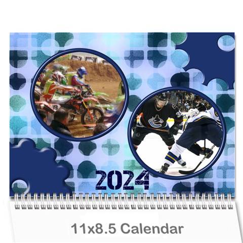 The Bloke Calendar 2024 (any Year) By Deborah Cover