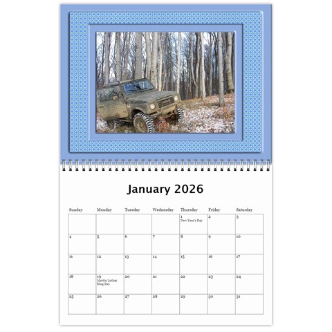 The Bloke Calendar 2026 (any Year) By Deborah Jan 2026