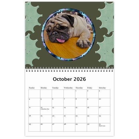 The Bloke Calendar 2026 (any Year) By Deborah Oct 2026
