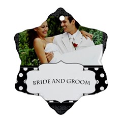 wedding - Ornament (Snowflake) wedding - Ornament (Snowflake)
