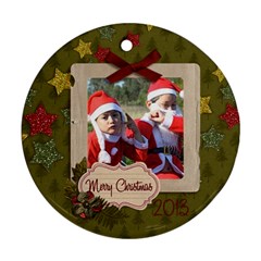 Ornament (Round) - Christmas12