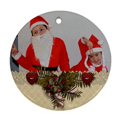 Ornament (Round) - Christmas15 Ornament (Round) - Christmas15