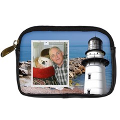 lighthouse leather camera case - Digital Camera Leather Case