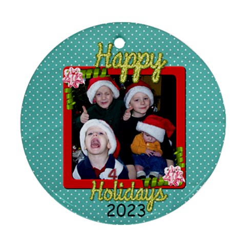 2023 Ornament 2b By Martha Meier Front