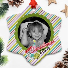 2024 Snowflake Ornament 4 - Ornament (Snowflake)