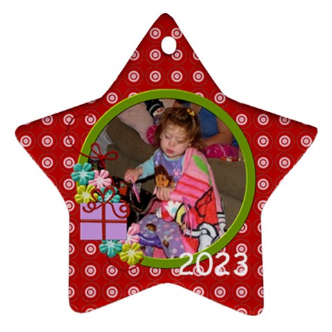 2023 Star Ornament 1 By Martha Meier Front