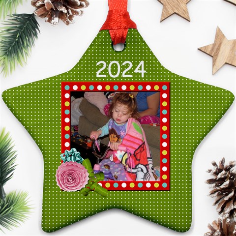 2024 Star Ornament 2 By Martha Meier Front