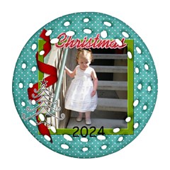 2023 Fancy Ornament 1 - Ornament (Round Filigree)