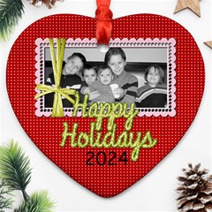 2024 Heart Ornament 2 - Ornament (Heart)