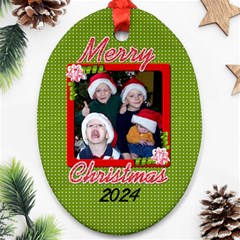 2024 Oval Ornament 1 - Ornament (Oval)