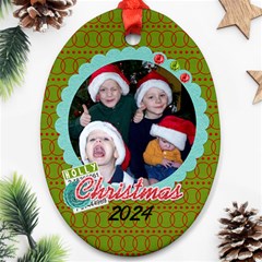 2024 Oval Ornament 2 - Ornament (Oval)