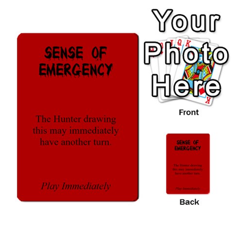 Fury Of Dracula Hunter Event Cards By Dana Front 26