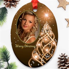 Christmas Oval Ornament 6 - Ornament (Oval) Christmas Oval Ornament 6 - Ornament (Oval)