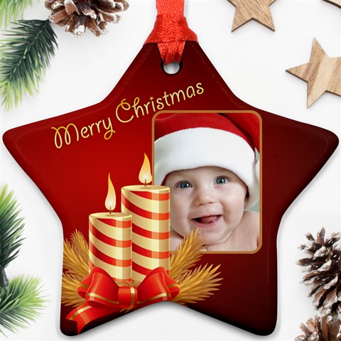 My Little Star Ornament By Deborah Front