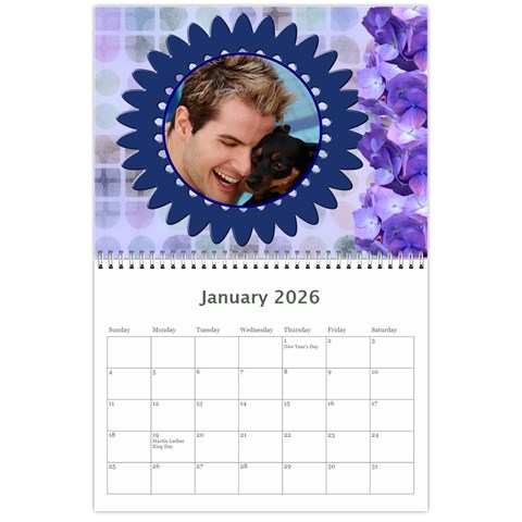 A Little Fancy 2026 (any Year) Calendar By Deborah Jan 2026