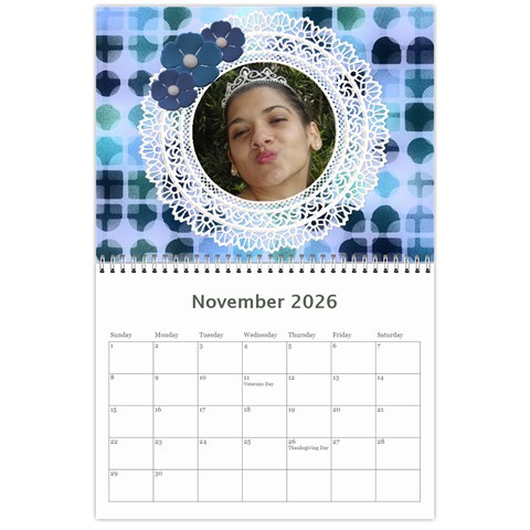 A Little Fancy 2024 (any Year) Calendar By Deborah Nov 2024