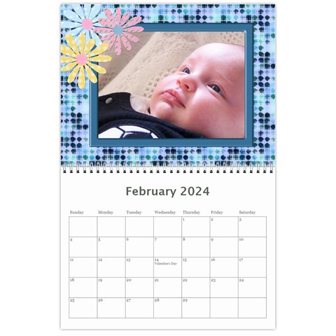 A Little Fancy 2024 (any Year) Calendar By Deborah Feb 2024
