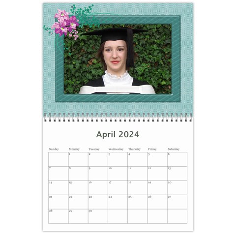 A Little Fancy 2024 (any Year) Calendar By Deborah Apr 2024