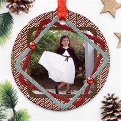 Round Ornament 1 - Round Ornament (Two Sides) Round Ornament 1 - Round Ornament (Two Sides)