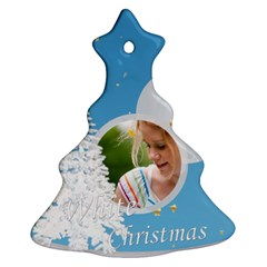 white chritmas - Ornament (Christmas Tree) 