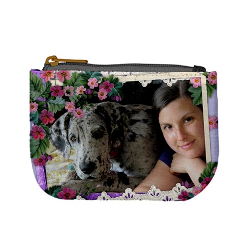 Picture Perfect Mini Coin Purse By Deborah Front