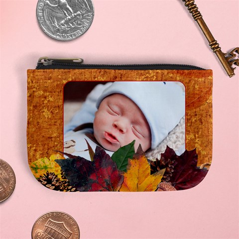 Autumn Mini Coin Purse By Lil Front