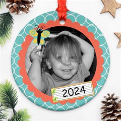 2024 Circle ornament new - Ornament (Round)