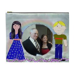 cute couple cosmetic bag lg - Cosmetic Bag (XL)