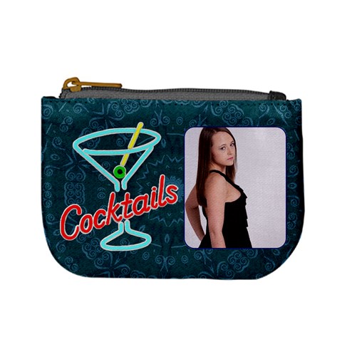 Cocktails Mini Coin Purse By Lil Front