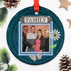 Family Round Ornament - Ornament (Round)