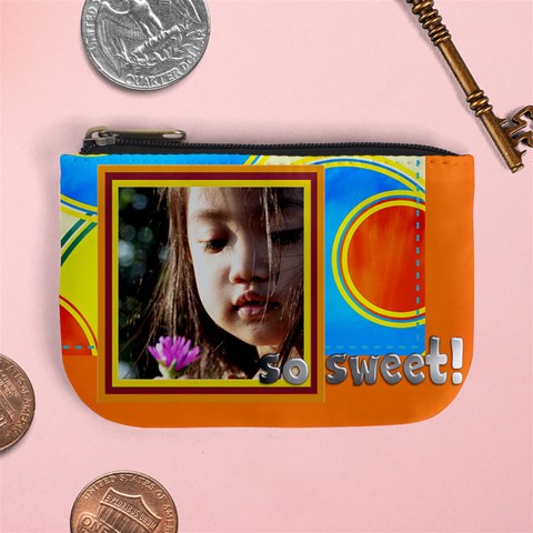 So Sweet Mini Coin Purse By Angel Front
