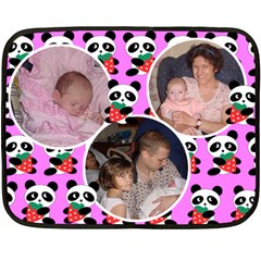 panda bear mini fleece blanket - Fleece Blanket (Mini)