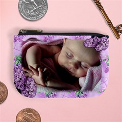 Pink Lilac Mini Coin Purse