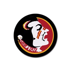 FSU Coaster - Rubber Coaster (Round)