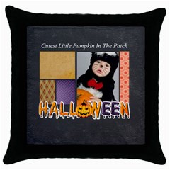 Halloween - Throw Pillow Case (Black) Halloween - Throw Pillow Case (Black)