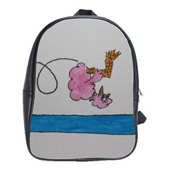 sommersaulting chick - School Bag (Large)